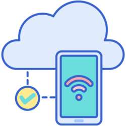 Graphic illustrating connectivity, representing Crucial Data Solutions' integrated clinical trial technologies for seamless data management